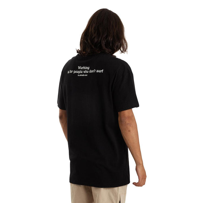 Quiksilver Remeras Masculino Moda Ticket To The Beach Black