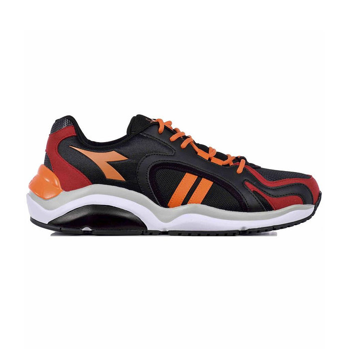 501.175487-C8208 Diadora Lifestyle Unisex Moda Whizz 371 Black/Orange Peel