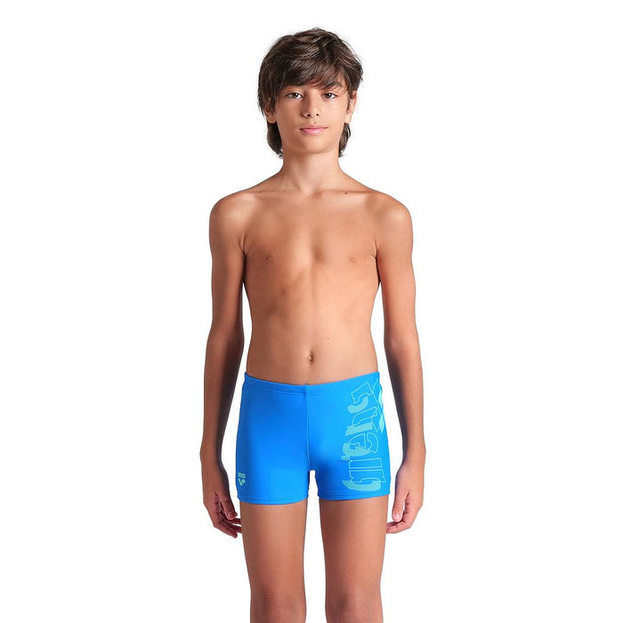 009087-806 Arena Short de Baño Niños Natacion Tales Swim Short Blue China/Water