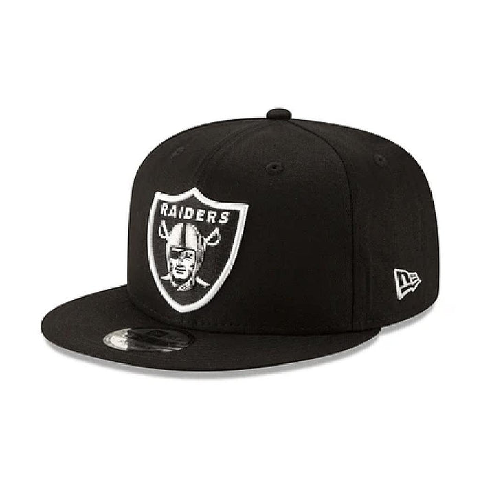 11872956 New Era Gorros NFL 9Fifty Masculino Moda Las Vegas Raiders Black