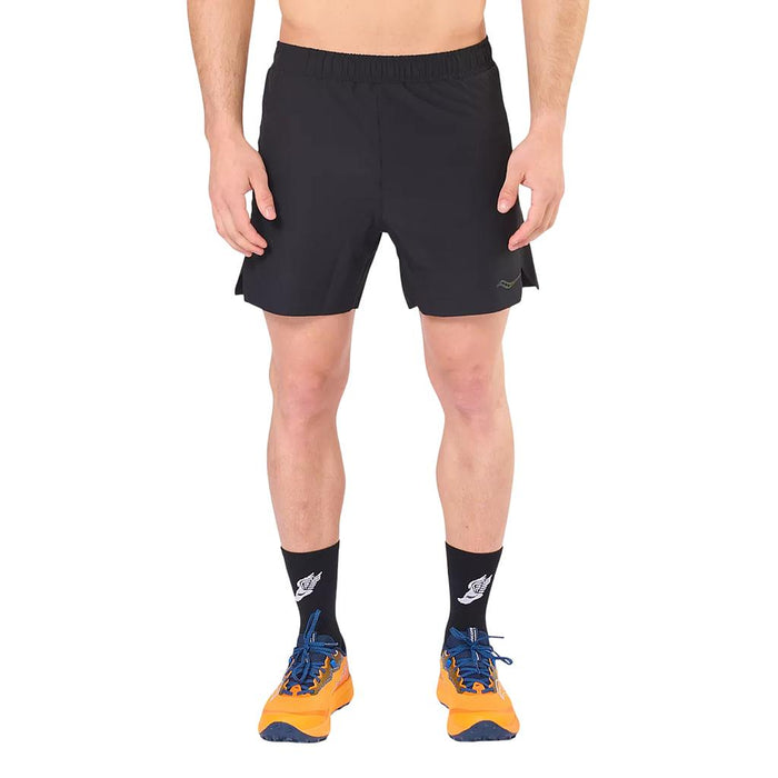 Saucony Shorts Masculino Running Peregrine 6 Black