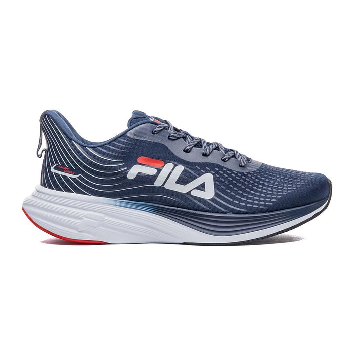F01R00148-3643 FILA CALZADOS DEPORTIVOS MASCULINO RUNNING RACER CURVE 2 NAVY/WHITE/FLAME SCARLET