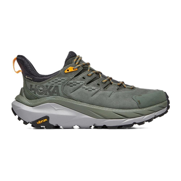 Hoka Running Masculino Kaha 2 Low Gtx Thyme/Radiant Yellow