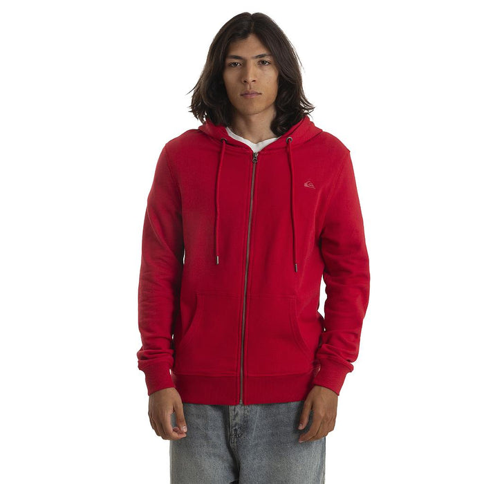 Quiksilver Canguros Masculino Moda Basic Logo Rojo