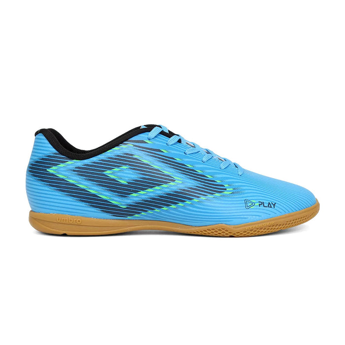 U01FB00111-376 Umbro Calzados Futbol Indoor Masculino Play Azul/Marino/Lima