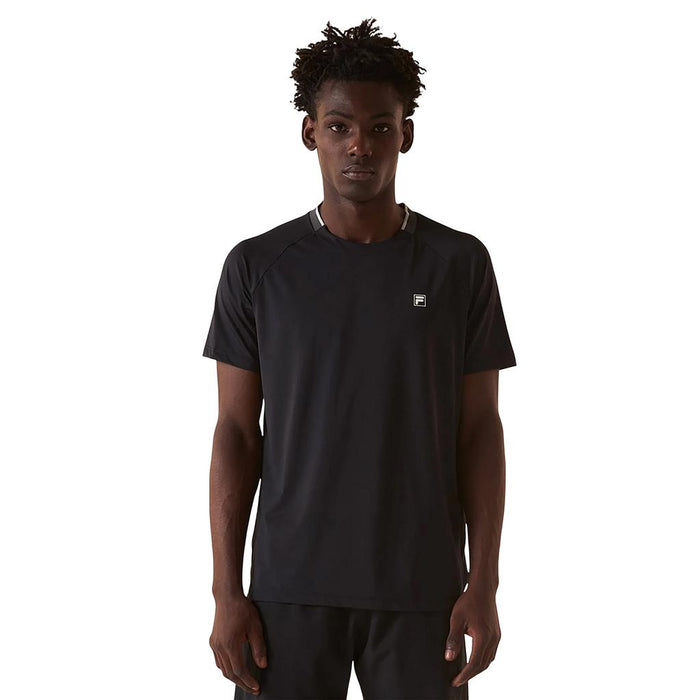 F11TN00857-160 FILA PRENDAS REMERAS MASCULINO TENIS MATCH AO BLACK