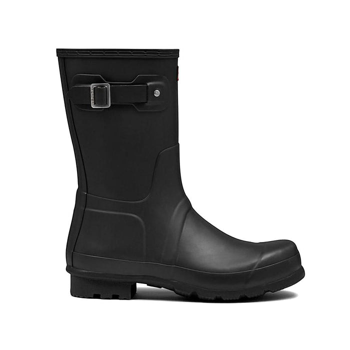 Hunter Botas Masculino Moda Original Short Boot Black
