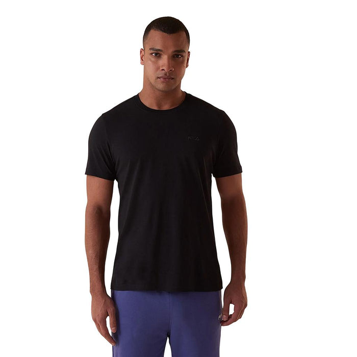 Fila Remeras Masculino Moda Regular Classic Preto/Preto/Preto