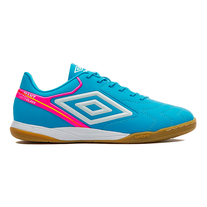 Umbro Indoor Masculino Futbol Adamant Master Class Club Azul/Gris/Rosa