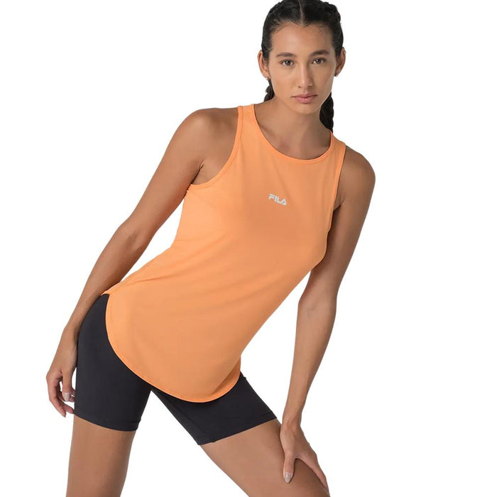 Fila Camisillas Femenino Running Bio III Tangerine