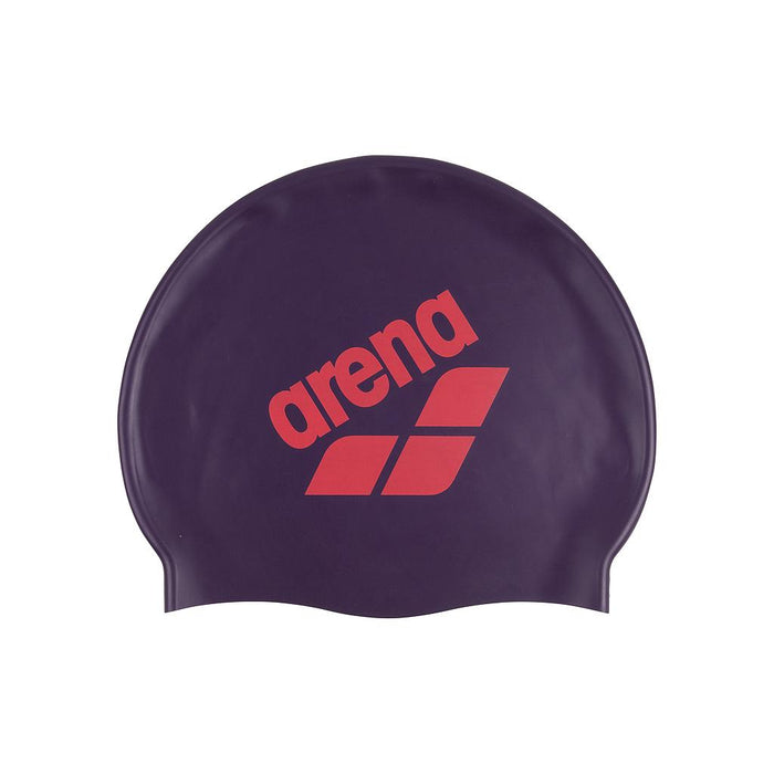 Arena Gorras de Natacion Unisex Natacion Big Logo Cap Plum Bright Coral