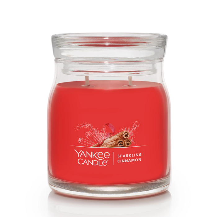 YANKEE CANDLE JAR-YCNC MED2 SPRK CINN