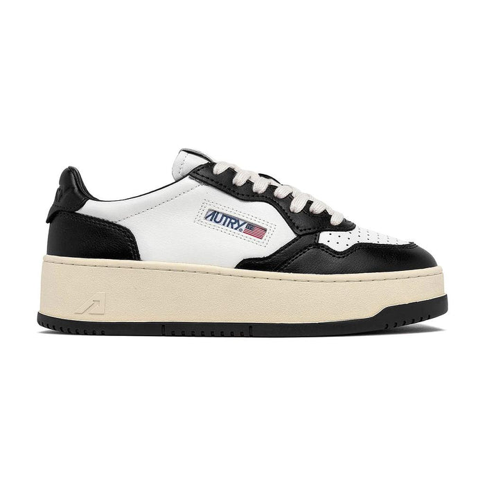 Autry Lifestyle Femenino Moda Platform Low Wht/Blk