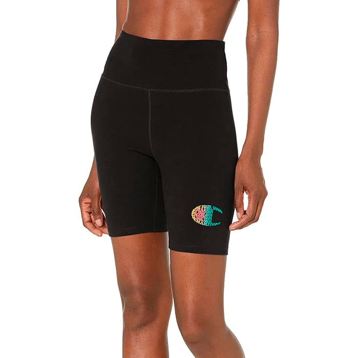 Champion Shorts Femenino Authentic Bike Short Black