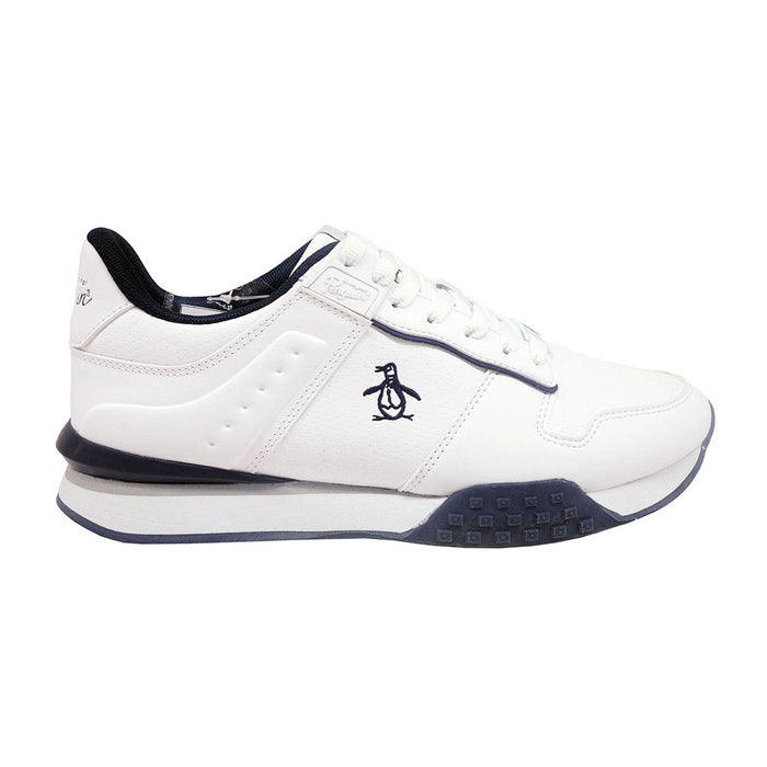 06-160489-1A PENGUIN CALZADOS LIFESTYLE MASCULINO MODA LAREDO WHITE/NAVY