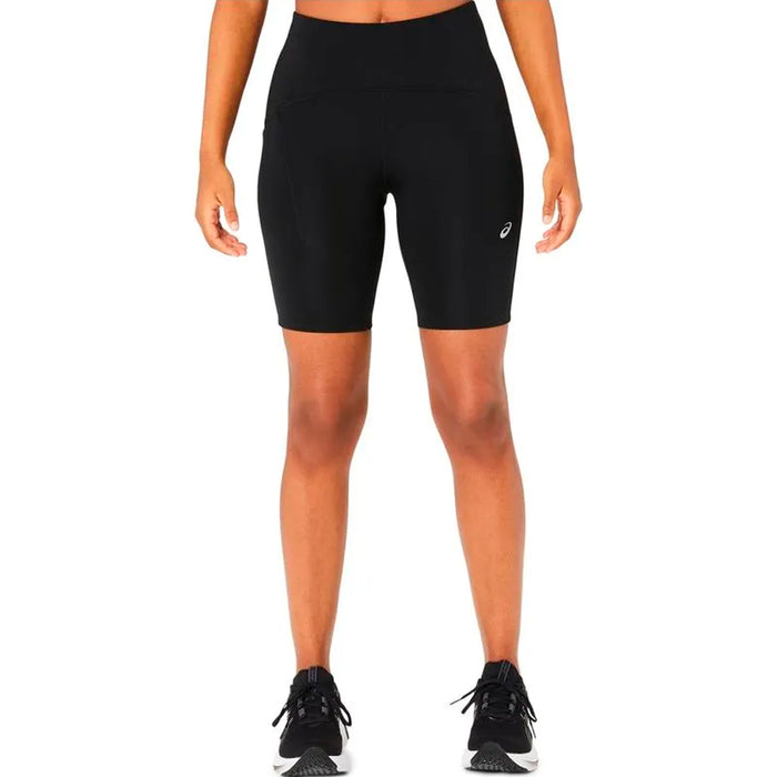 Asics Shorts Femenino Running Road High Waist 8In Sprinter Performance Black