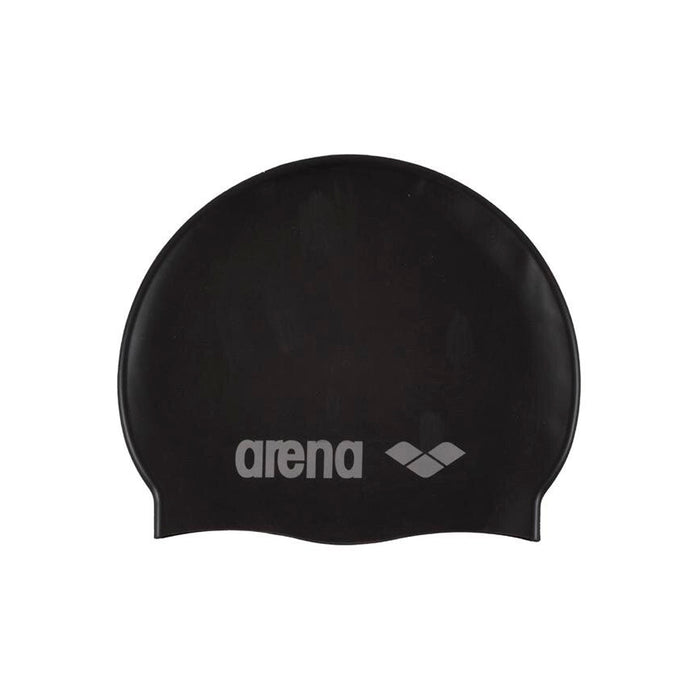 91670-55 ARENA ACCESORIOS GORRAS DE NATACION NIÑOS CLASSIC SILICONE JR BLACK SILVER