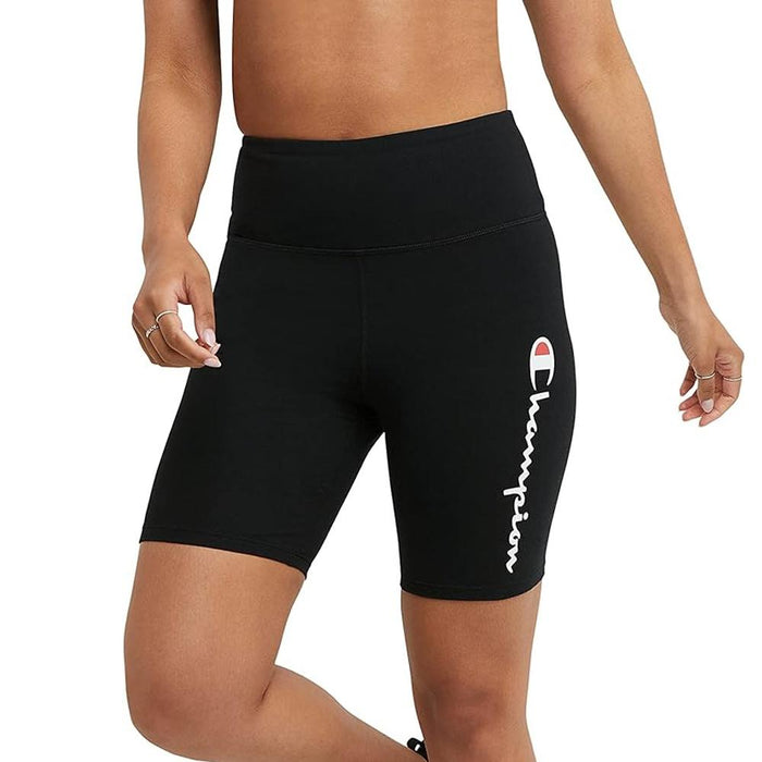 Champion Shorts Femenino Authentic Bike Short Black