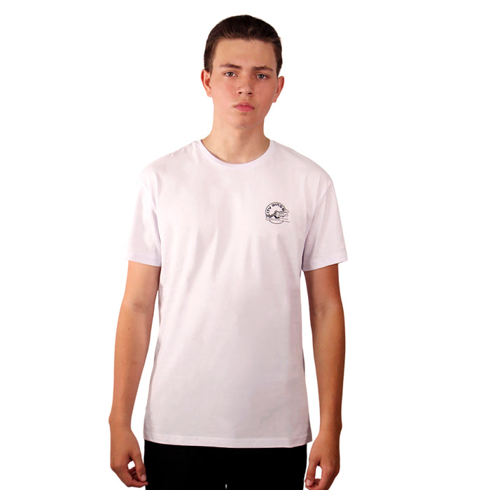 PY0022-003 PONY PRENDAS REMERAS MASCULINO CITY WINGS CLASSIC BLANCO