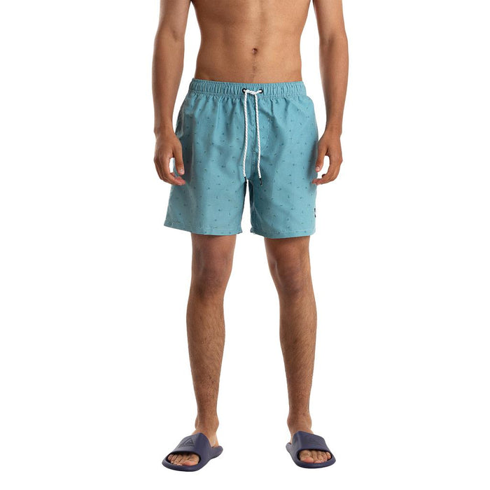 Quiksilver Shorts de Baño Masculino Moda Volley Space Out