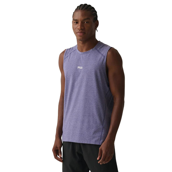 Fila Musculosas Masculino Training Essential Floating Mixed Carbon Blue