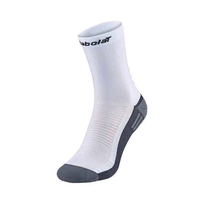 5UA1323P-1001 Babolat Medias Unisex Padel Padel Mid-Calf Socks White/Black