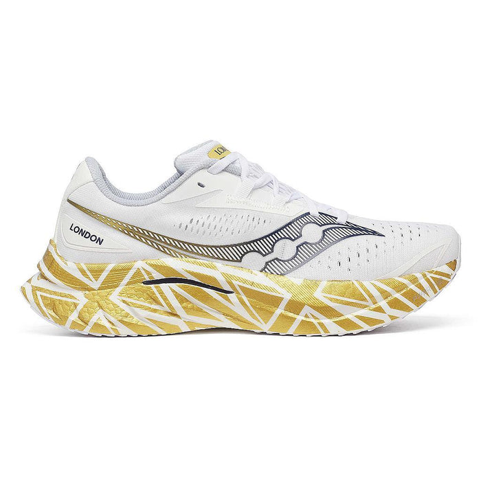 Saucony Deportivos Masculino Running Endorphin Speed 4 White/Gold