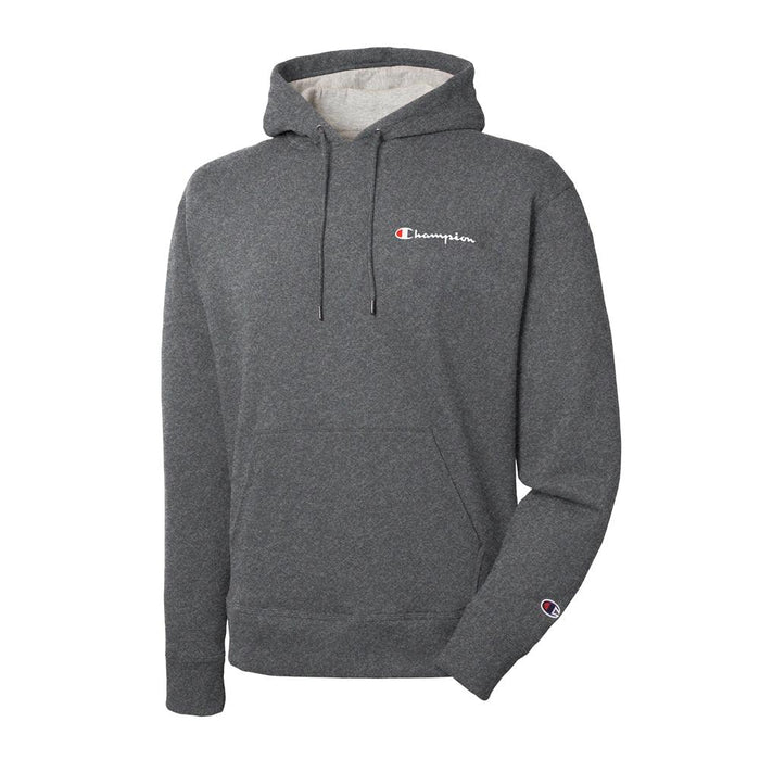 Champion Masculino Powerblend Graphic Hoodie Granite Heather