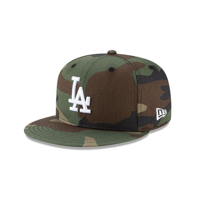 11941925 New Era Accesorios Gorros MLB 9Fifty Snapback Los Angeles Dodgers Camouflage/Grey/White