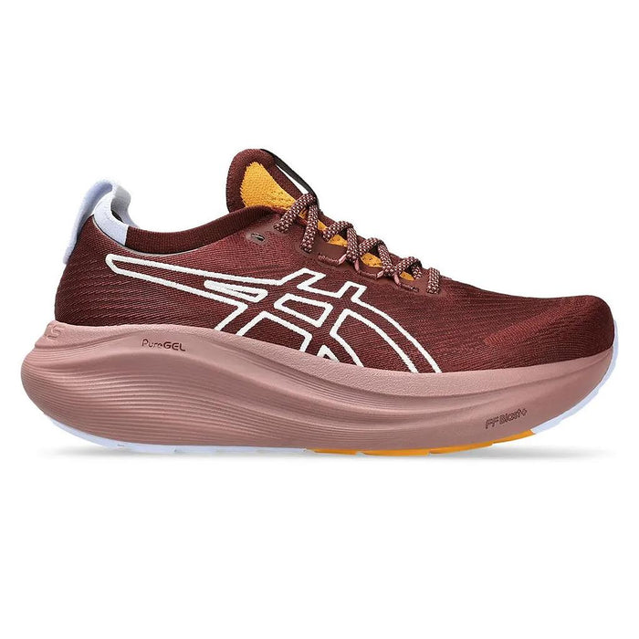 1012B908.600 Asics Calzados Deportivos Femenino Running Gel Nimbus 27 Tr Nature Bathing/Dark Red Planet
