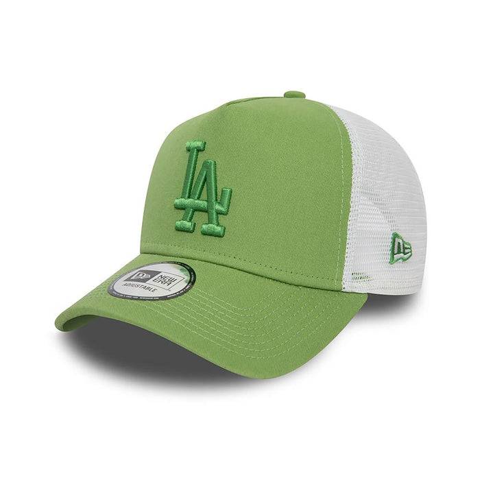 60435252 New Era Gorros MLB 9Forty Af Trucker Los Angeles Dodgers Green Med/White