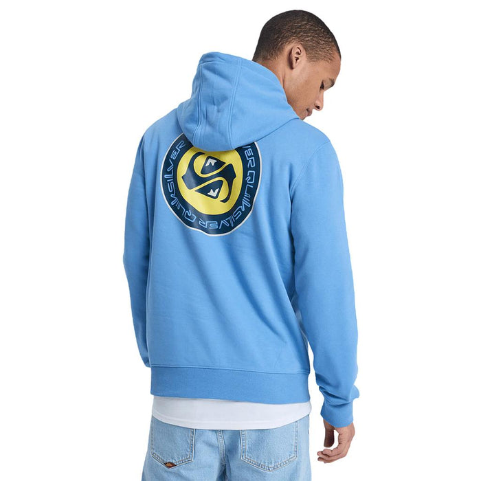Quiksilver Canguros Masculino Moda Graphic Hoodie Riviera
