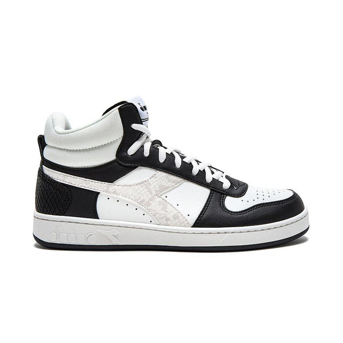 Diadora Lifestyle Femenino Moda Magic Basket Demi Reptile Wn Black/White