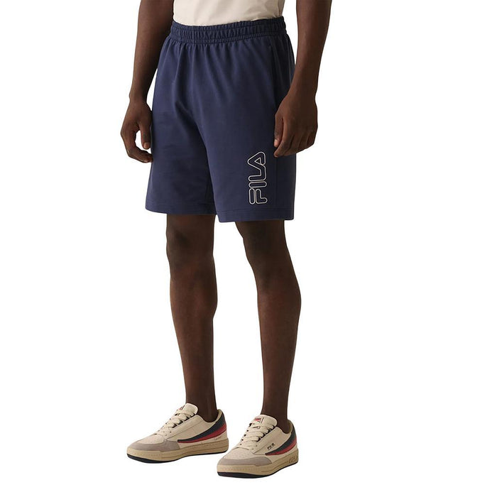 Fila Bermudas Masculino Moda Outline Light Navy