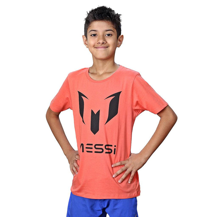 Messi Remeras Niños Nes Coral