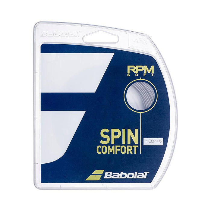 241146-107 Babolat Cuerdas Tenis Rpm Soft 12M Gris