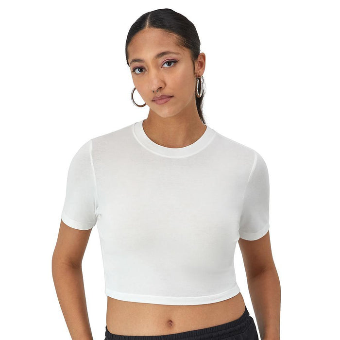 Champion Remeras Femenino Moda Soft Touch Tiny Tee White