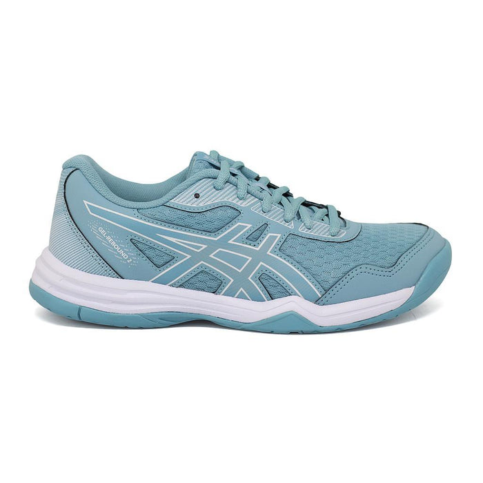 Asics Deportivos Femenino Voley Gel Rebound 2 Stillwater/White