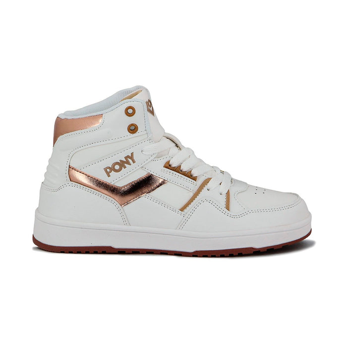 Pony Botas Femenino Moda M 100 T 344 White/Gold