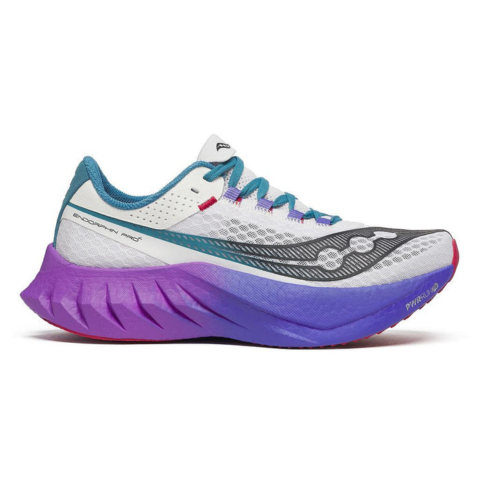 Saucony Deportivos Femenino Running Endorphin Pro 4 White/Shadow