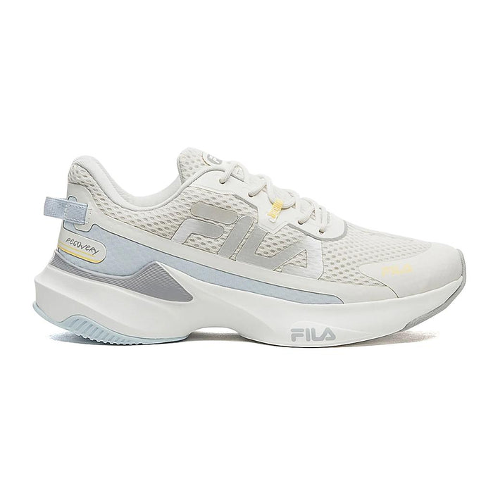 51J728X-6681 FILA CALZADOS DEPORTIVOS FEMENINO RUNNING RECOVERY GRAY/BALLAD BLUE/PALE BANANA