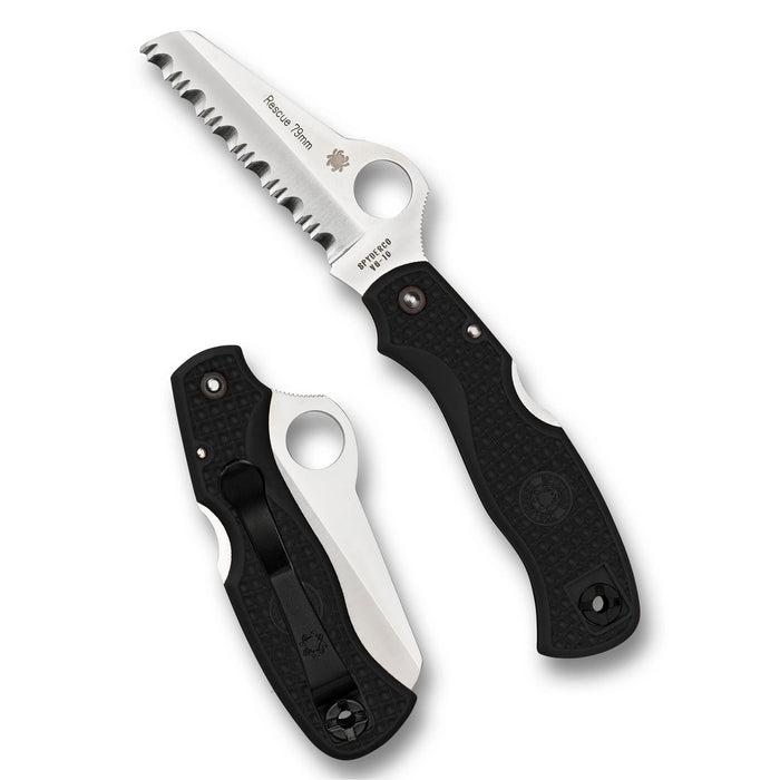 Cuchillo SPYDERCO Rescue 79mm Black
