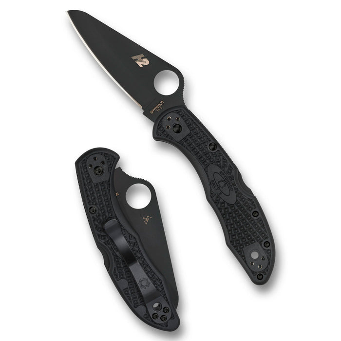 Cuchillo SPYDERCO Salt 2 Black Blade