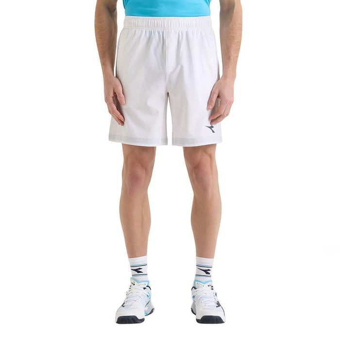 Diadora Shorts Masculino Tenis Core Optical White