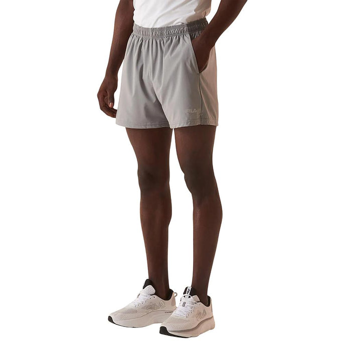 F11R00307-1219 FILA PRENDAS SHORTS MASCULINO RUNNING DIAMOND CORE RUN 4 CINZA MEDIO