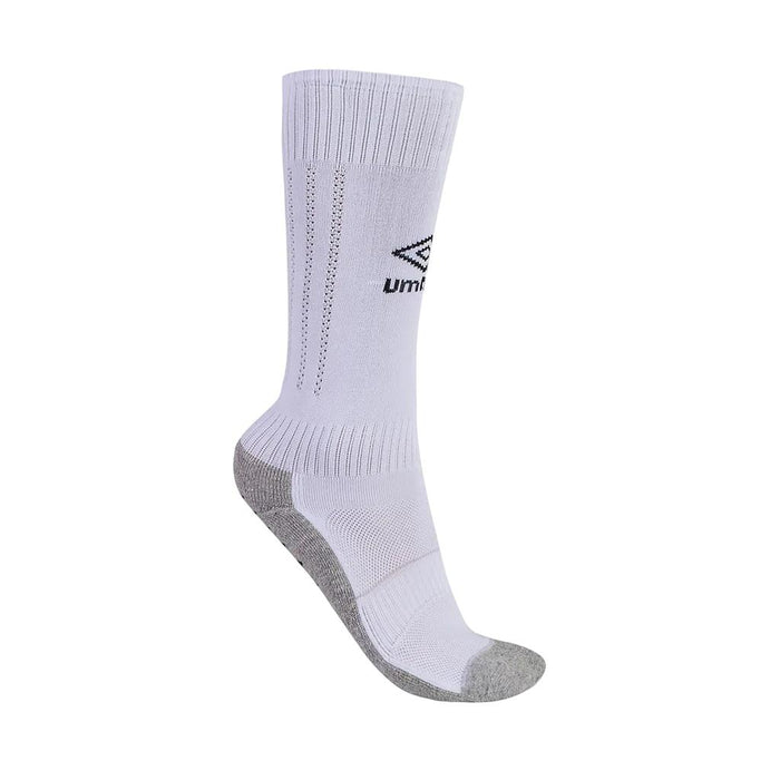 U23EQ00123-212 Umbro Medias Unisex Training 3/4 Grip Ii White/Black