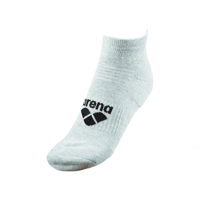 Arena Medias Unisex Natacion New Basic Ankle 2 Pack Light Grey Melange