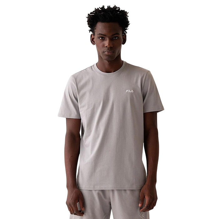 Fila Remeras Masculino Moda Regular Classic Cinza Medio