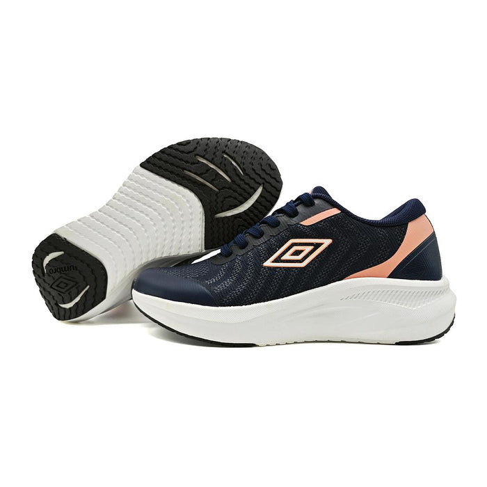 20306225-027 Umbro Calzados Lifestyle Femenino Moda Nyx Navy/Papaya