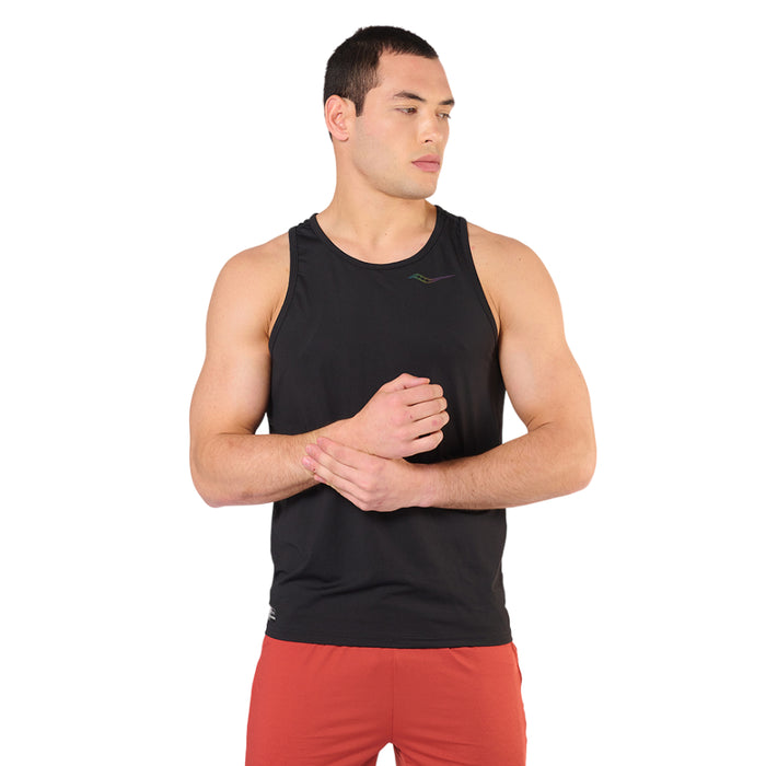 15120375S105 SAUCONY PRENDAS MUSCULOSAS MASCULINO RUNNING STOPWATCH SINGLET BLACK